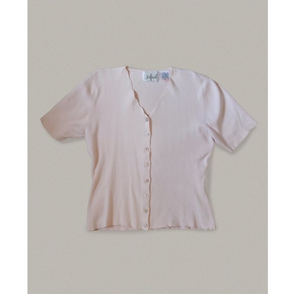 Vintage Jessica for Sears knit cardigan - Picture 1 of 4